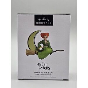 Hallmark Disney Halloween Hocus Pocus Tonight We‎ Fly! Christmas Ornament NIB